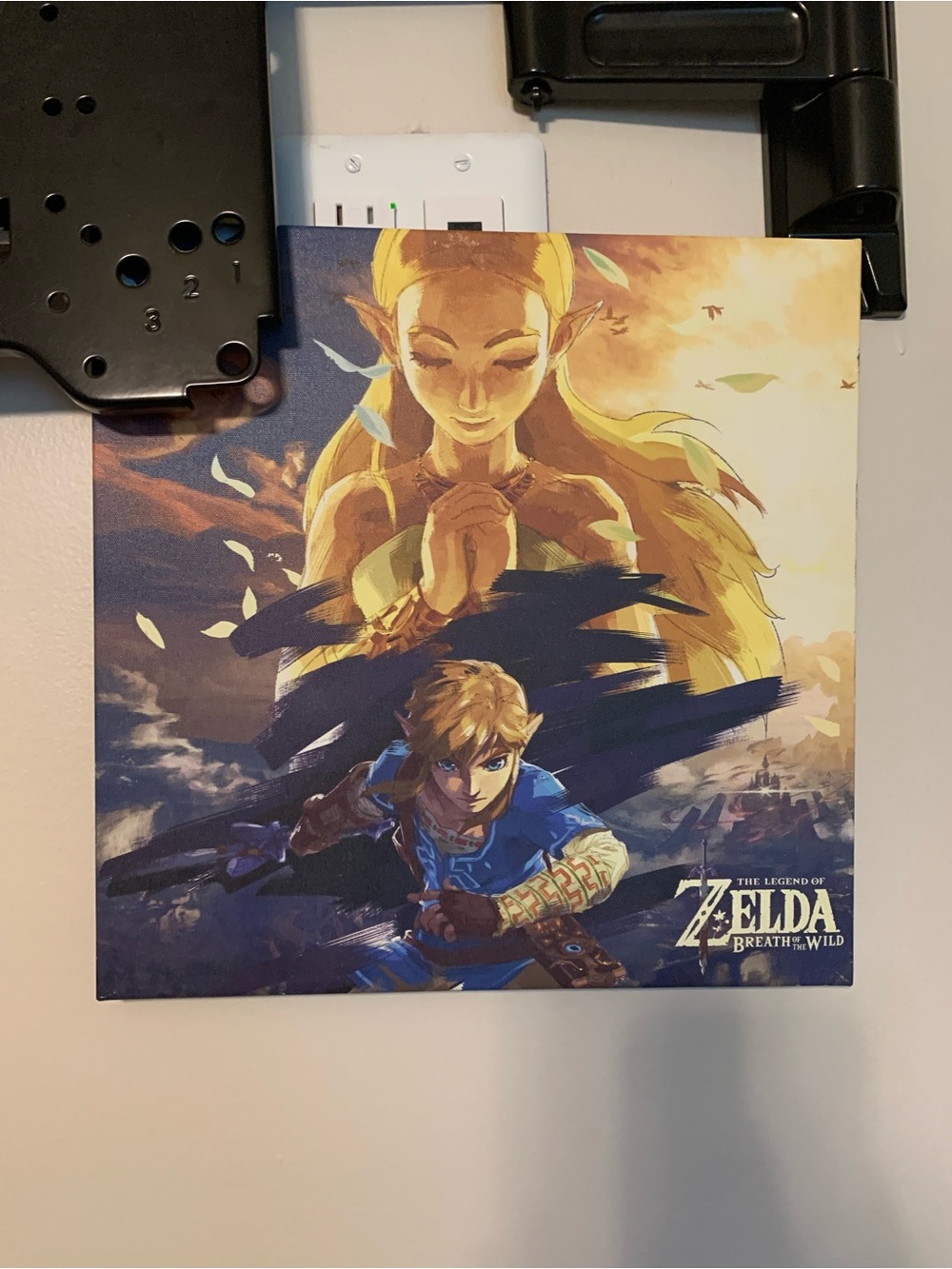 Nintendo The Legend of Zelda Canvas Art - Blue & Gold
